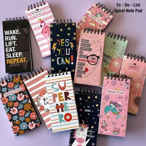 To Do List Spiral Notepad -12...